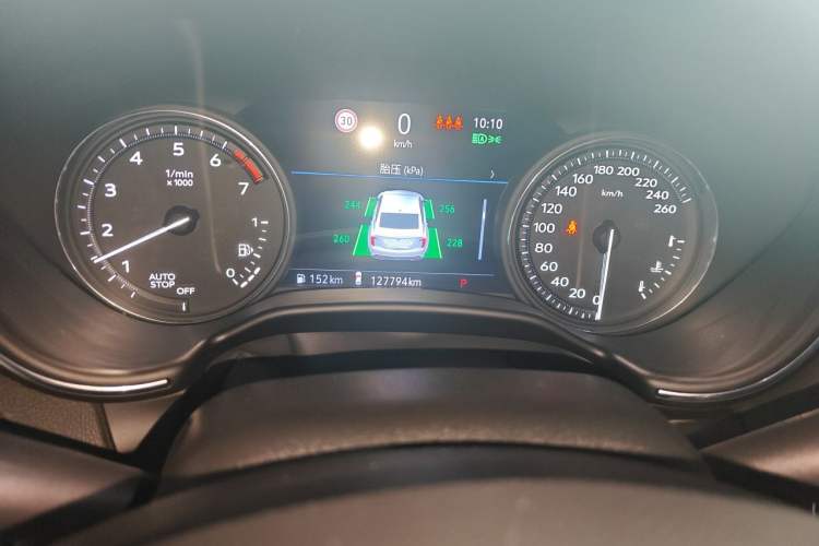 Used Cadillac CT5 2020 28T Platinum Sport Edition Odometer Close Up