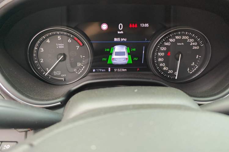 Used Cadillac CT5 2020 28T Platinum Sport Edition Odometer Close Up