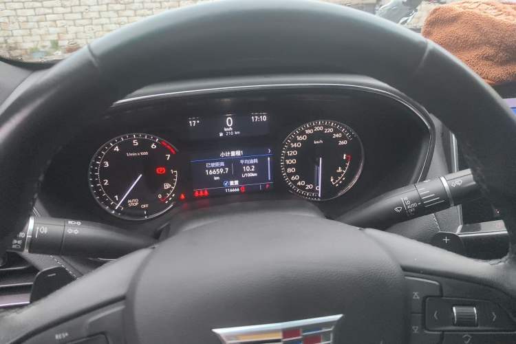 Used Cadillac CT5 2020 Revised Version 28T Luxury Edition Odometer Close Up