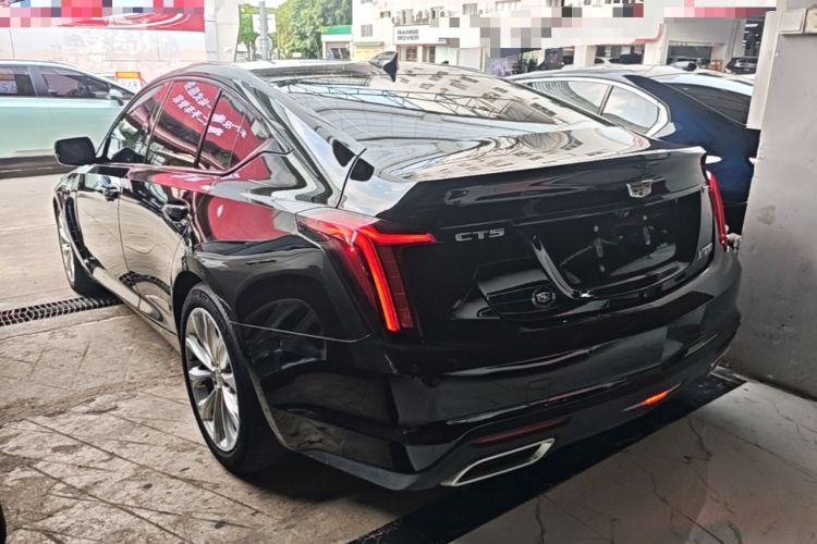 Used Cadillac CT5 2020 Revised Version 28T Luxury Edition Rear Left 45 Deg