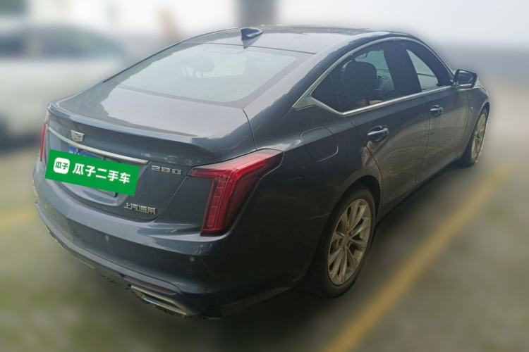 Used Cadillac CT5 2020 28T Luxury Version Rear Right 45 Deg