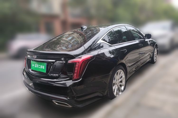 Used Cadillac CT5 2020 28T Tech Edition Rear Right 45 Deg
