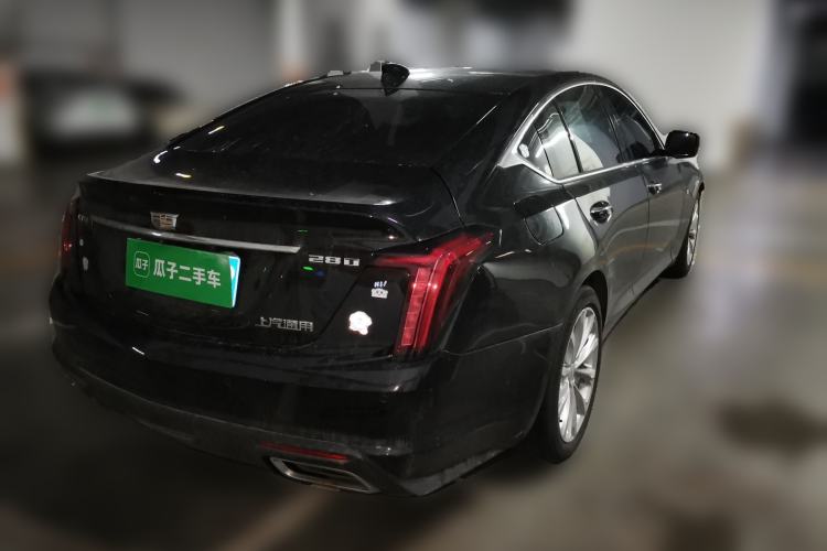 Used Cadillac CT5 2020 Revised Version 28T Luxury Edition Rear Right 45 Deg