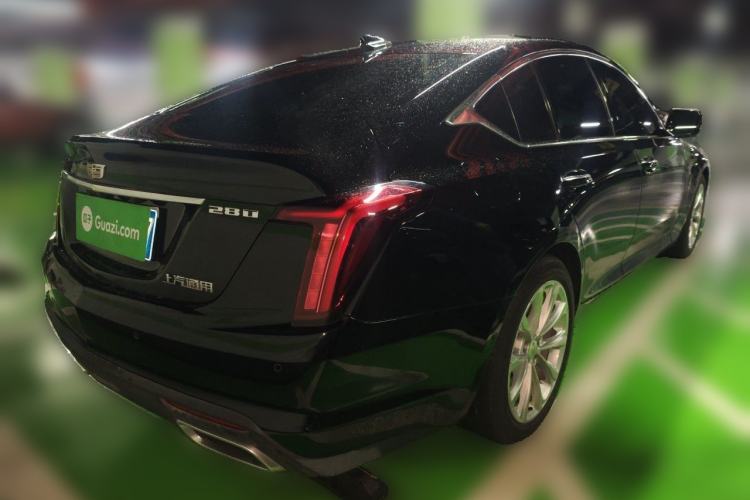 Used Cadillac CT5 2020 28T Luxury Version Rear Right 45 Deg