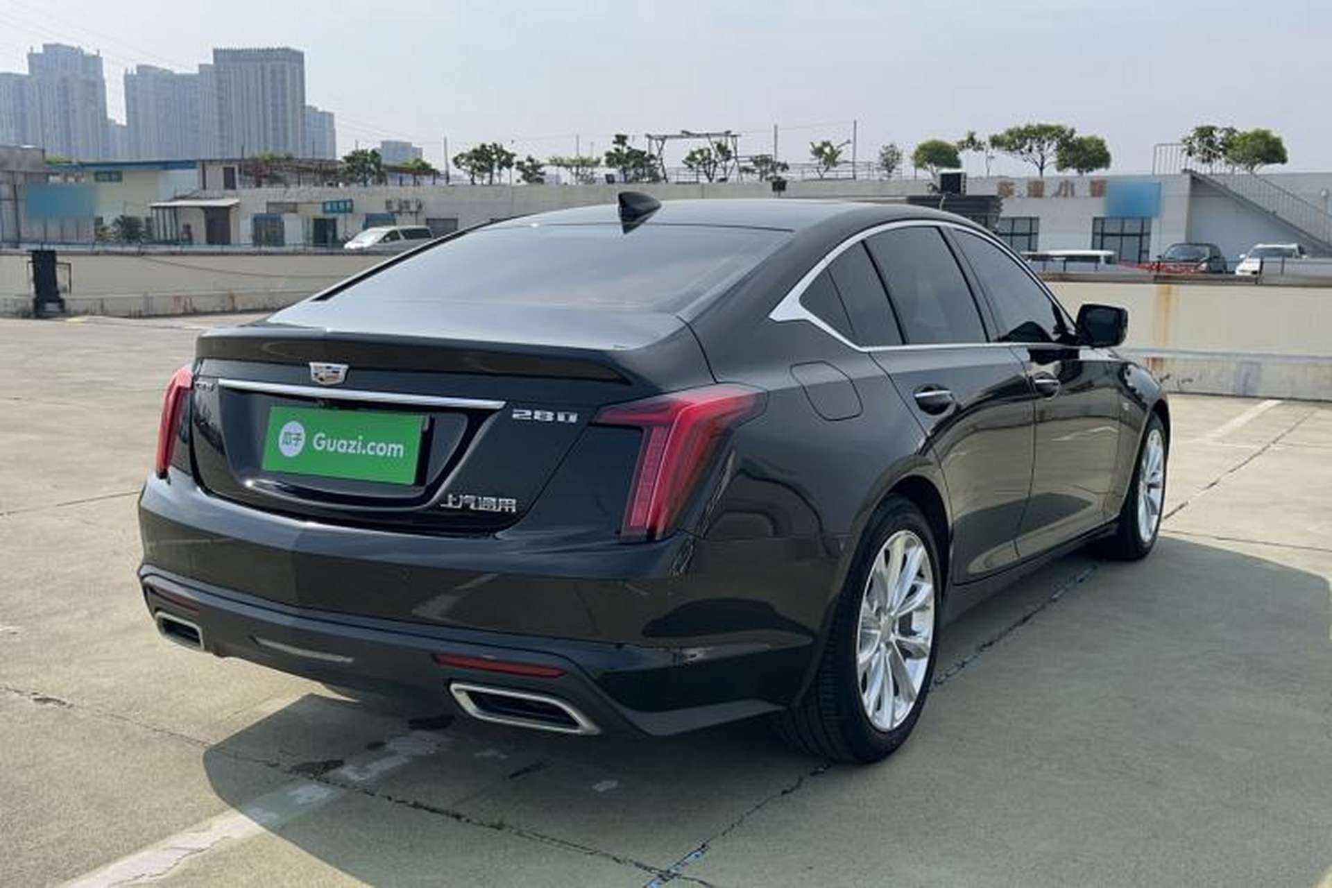 Used Cadillac CT5 2020 Revised Version 28T Luxury Edition Rear Right 45 Deg