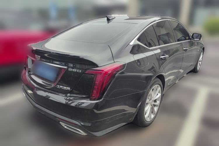 Used Cadillac CT5 2020 Revised Version 28T Luxury Edition Rear Right 45 Deg