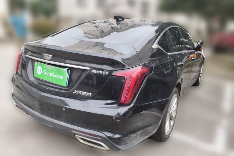 Used Cadillac CT5 2020 Revised Version 28T Luxury Edition Rear Right 45 Deg