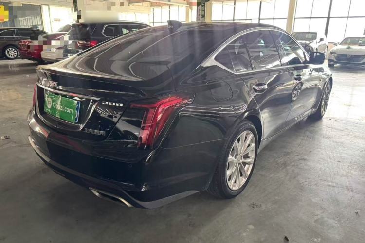 Used Cadillac CT5 2020 28T Luxury Version Rear Right 45 Deg