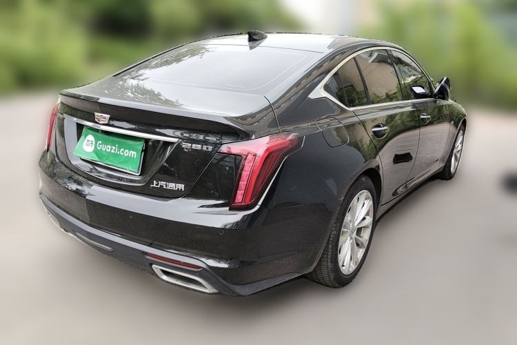 Used Cadillac CT5 2020 Revised Version 28T Luxury Edition Rear Right 45 Deg