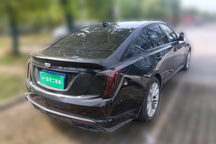 Used Cadillac CT5 2020 Revised Version 28T Luxury Edition Rear Right 45 Deg