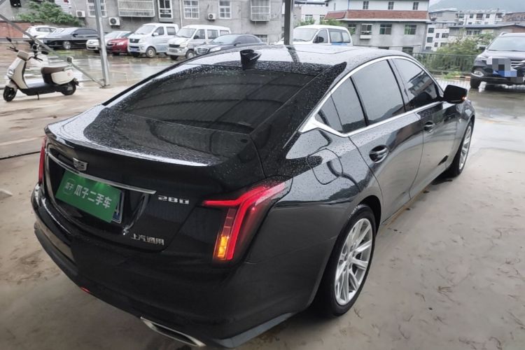 Used Cadillac CT5 2020 Revised Version 28T Fashion Edition Rear Right 45 Deg