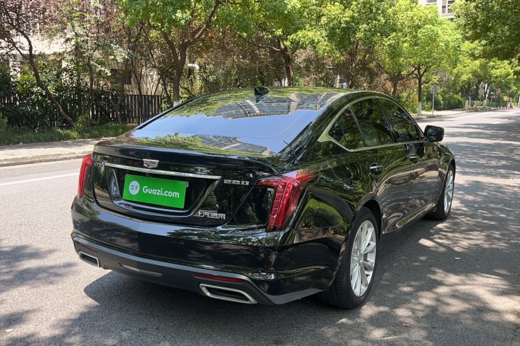 Used Cadillac CT5 2020 Revised Version 28T Luxury Edition Rear Right 45 Deg