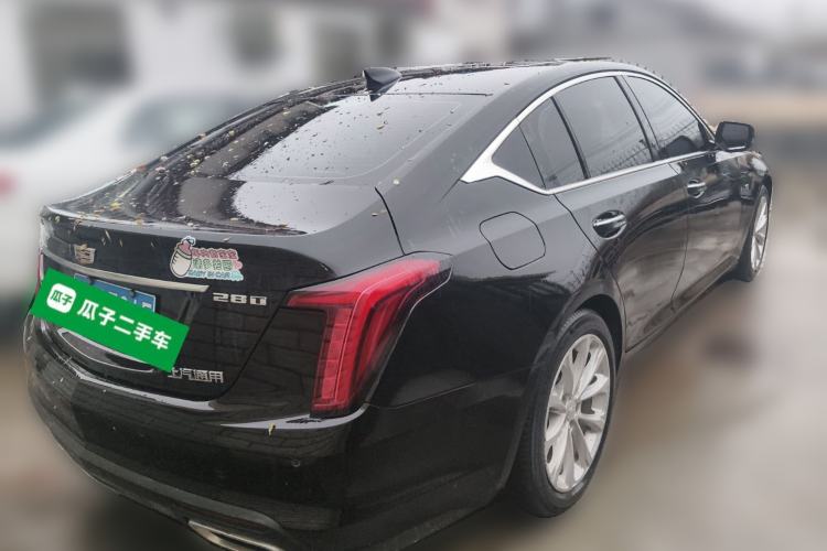 Used Cadillac CT5 2020 Revised Version 28T Luxury Edition Rear Right 45 Deg
