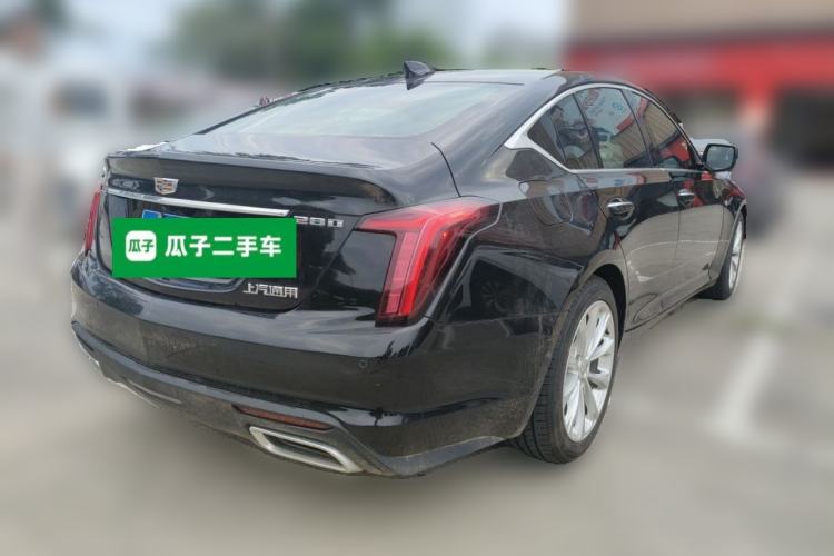 Used Cadillac CT5 2020 Revised Version 28T Luxury Edition Rear Right 45 Deg