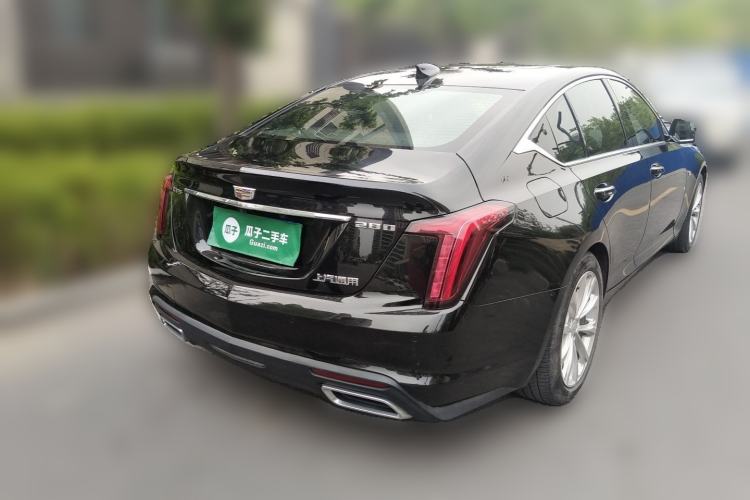 Used Cadillac CT5 2020 Revised Version 28T Luxury Edition Rear Right 45 Deg