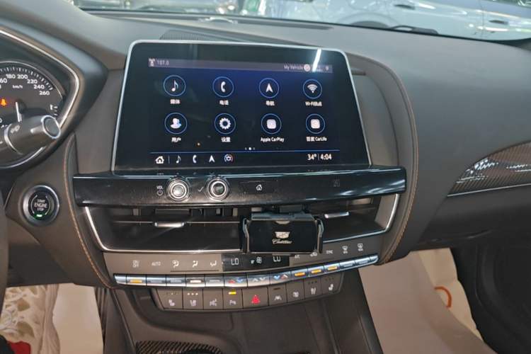 Used Cadillac CT5 2020 Revised 28T Platinum Sport Edition Audio And AC Panel