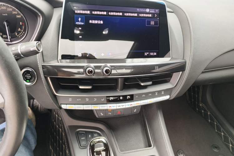Used Cadillac CT5 2020 Revised Version 28T Luxury Edition Audio And AC Panel