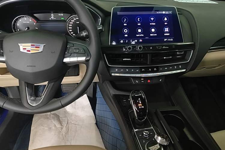 Used Cadillac CT5 2020 Revised Version 28T Luxury Edition Audio And AC Panel