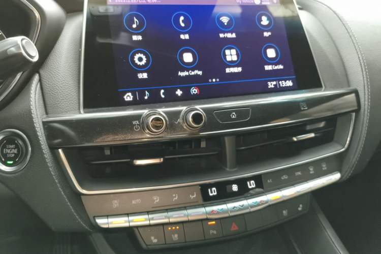 Used Cadillac CT5 2020 28T Leading Sport Model Audio And AC Panel