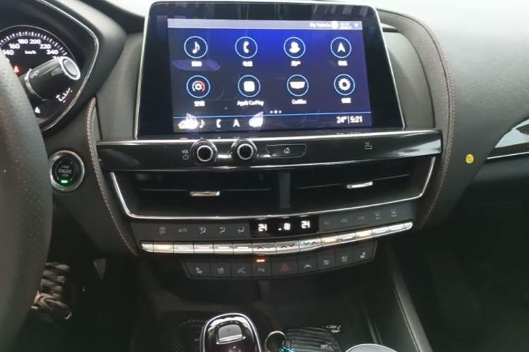Used Cadillac CT5 2020 Revised 28T Platinum Sport Edition Audio And AC Panel