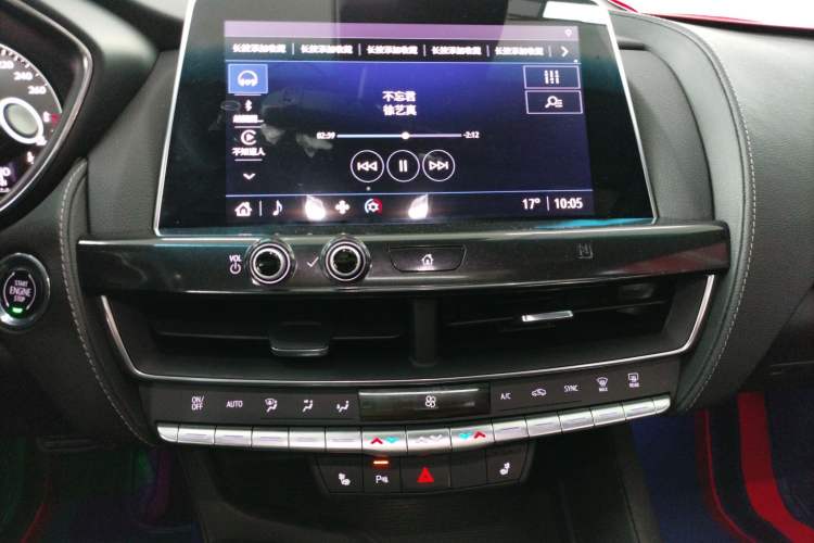 Used Cadillac CT5 2020 Revised Version 28T Luxury Edition Audio And AC Panel