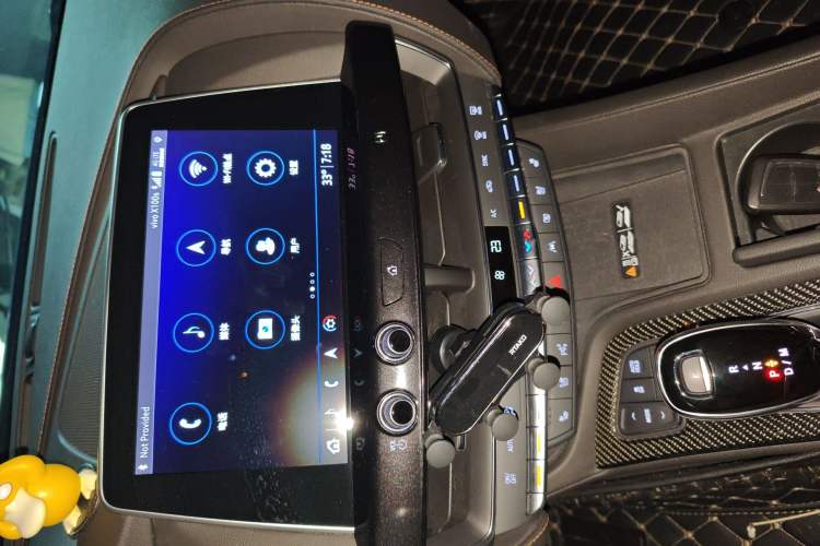 Used Cadillac CT5 2020 Revised 28T Platinum Sport Edition Audio And AC Panel