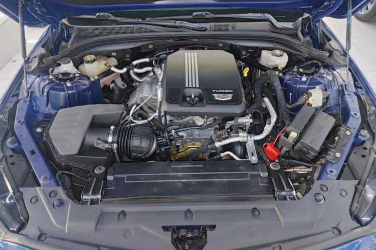 Used Cadillac CT5 2020 Revised 28T Platinum Sport Edition Engine Bay