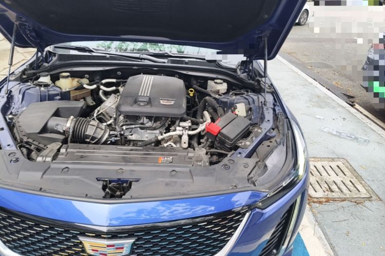 Used Cadillac CT5 2020 Revised Version 28T Luxury Edition Engine Bay Left
