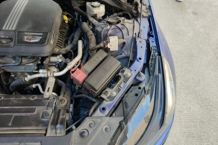Used Cadillac CT5 2020 Revised 28T Platinum Sport Edition Engine Bay Left