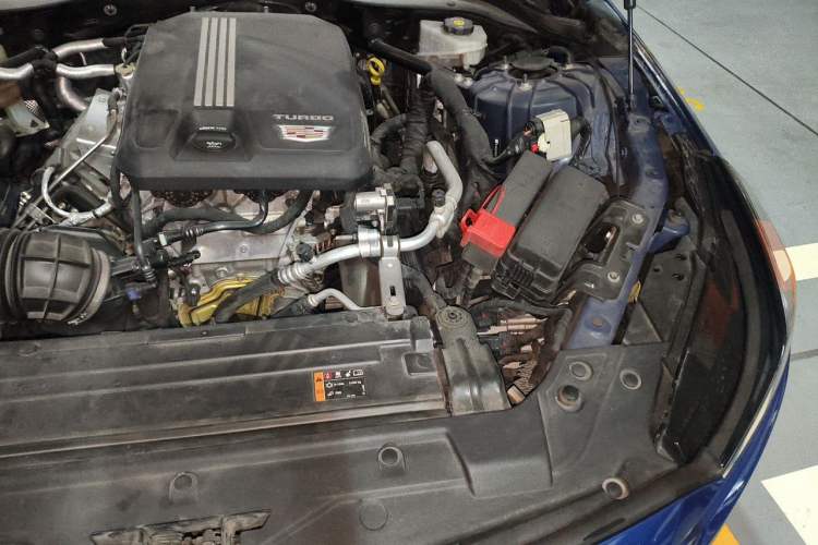 Used Cadillac CT5 2020 Revised 28T Platinum Sport Edition Engine Bay Left