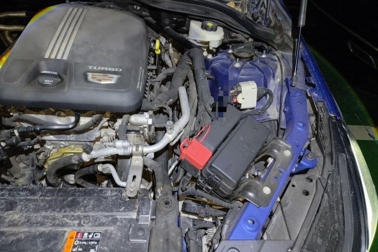 Used Cadillac CT5 2020 Revised Version 28T Luxury Edition Engine Bay Left