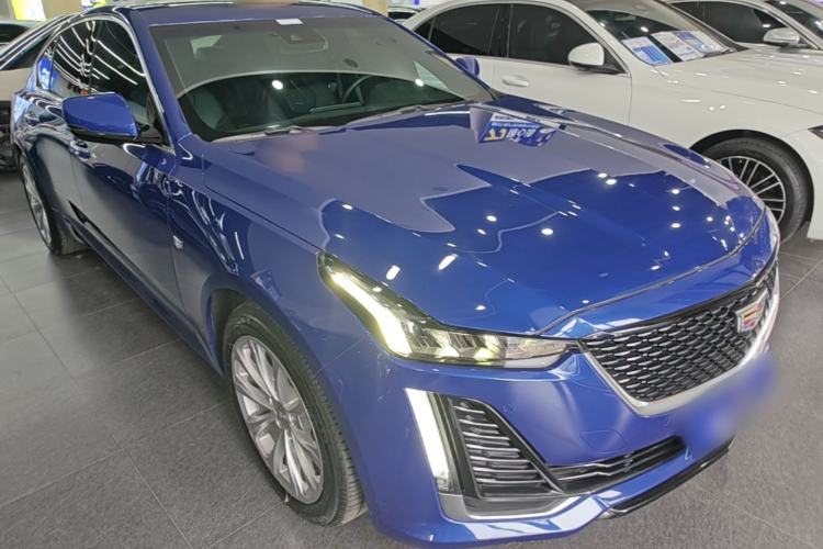 Used Cadillac CT5 2020 Revised Version 28T Luxury Edition Front Right 45 Deg