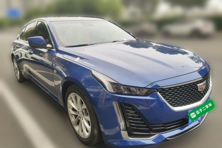 Used Cadillac CT5 2020 Revised Version 28T Luxury Edition Front Right 45 Deg
