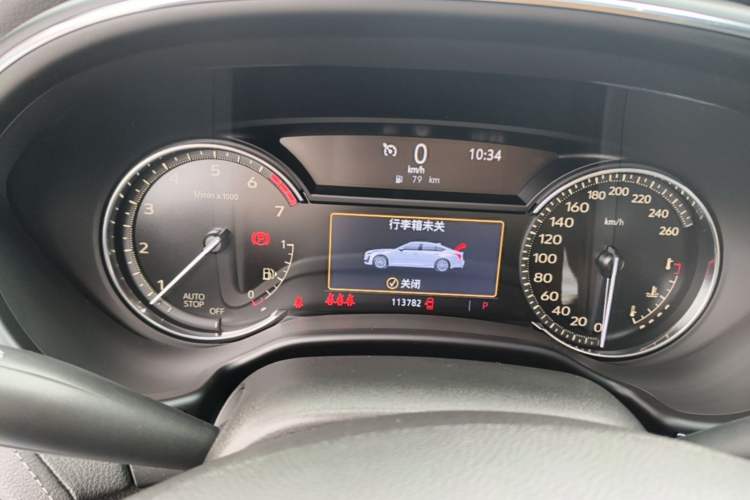 Used Cadillac CT5 2020 Revised Version 28T Luxury Edition Instrument Cluster