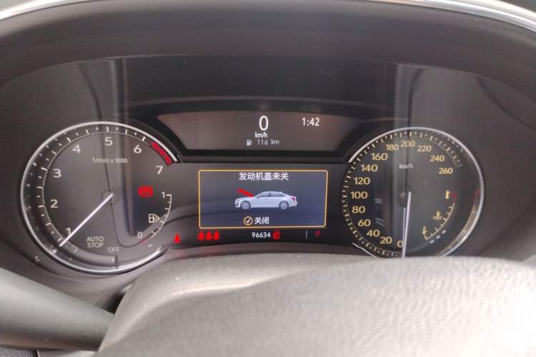 Used Cadillac CT5 2020 Revised Version 28T Luxury Edition Instrument Cluster