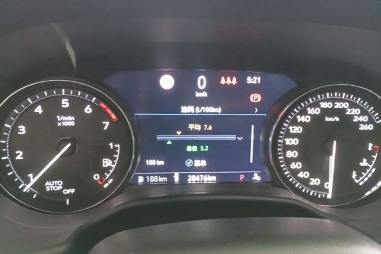 Used Cadillac CT5 2020 Revised 28T Platinum Sport Edition Instrument Cluster