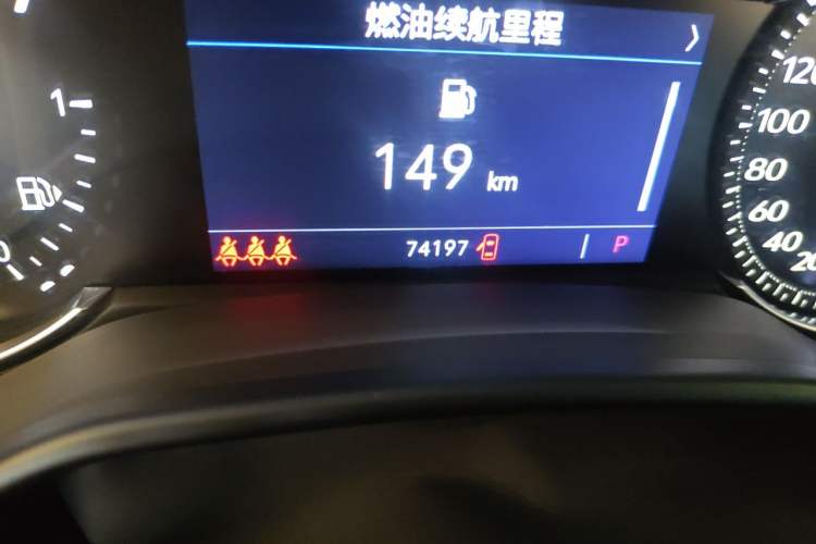 Used Cadillac CT5 2020 28T Luxury Version Odometer Close Up