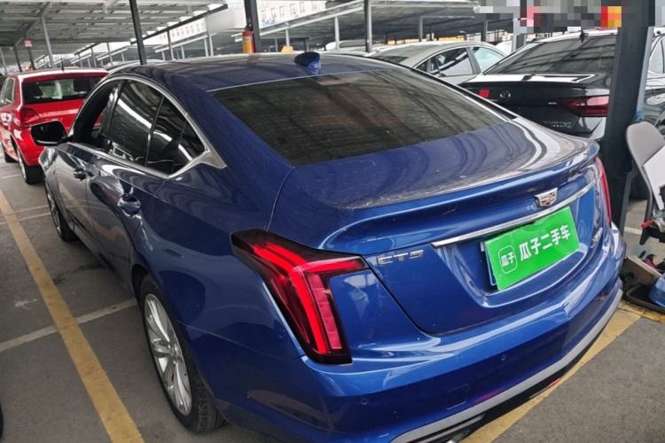 Used Cadillac CT5 2020 Revised Version 28T Luxury Edition Rear Left 45 Deg
