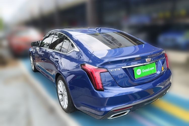 Used Cadillac CT5 2020 Revised Version 28T Luxury Edition Rear Left 45 Deg