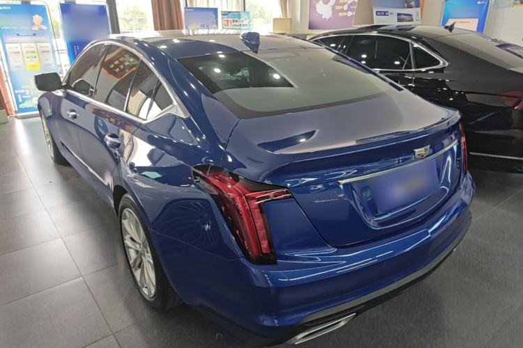 Used Cadillac CT5 2020 Revised Version 28T Luxury Edition Rear Left 45 Deg