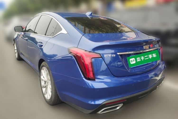Used Cadillac CT5 2020 Revised Version 28T Luxury Edition Rear Left 45 Deg