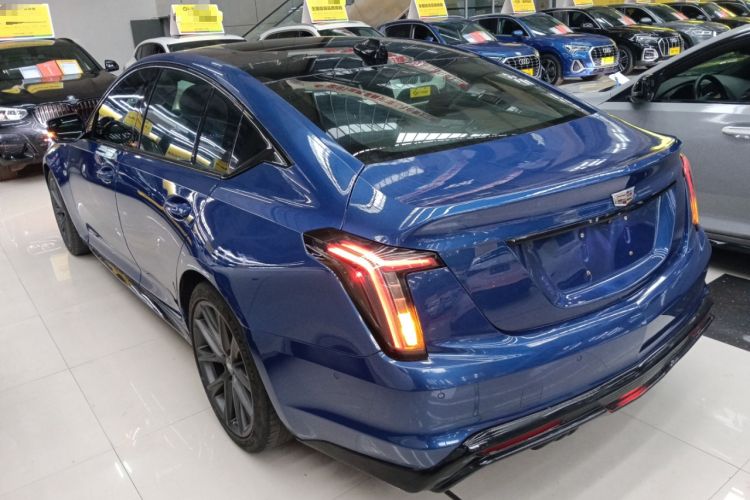 Used Cadillac CT5 2020 Revised 28T Platinum Sport Edition Rear Left 45 Deg