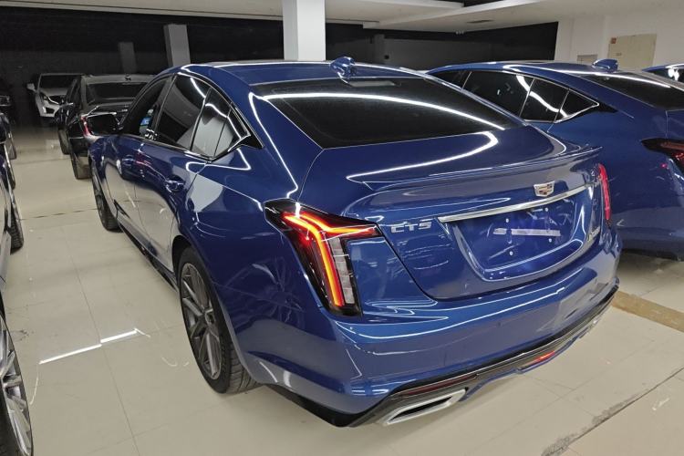Used Cadillac CT5 2020 Revised 28T Platinum Sport Edition Rear Left 45 Deg