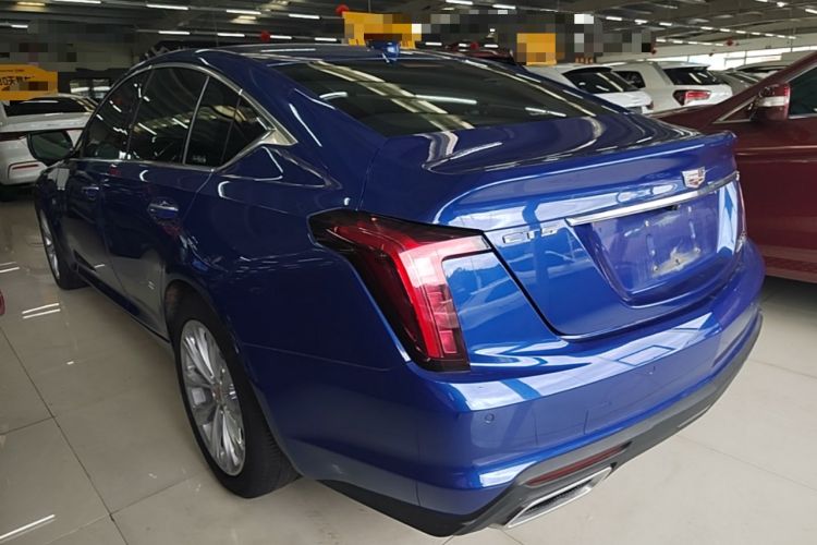 Used Cadillac CT5 2020 Revised Version 28T Luxury Edition Rear Left 45 Deg