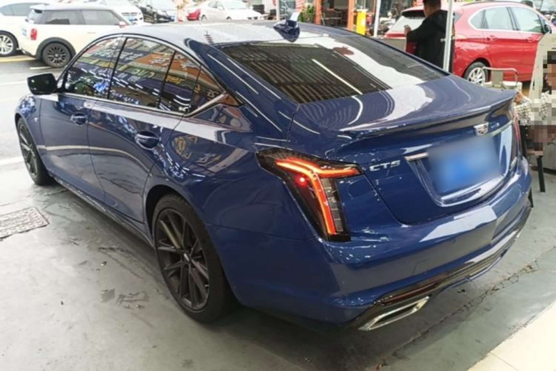 Used Cadillac CT5 2020 Revised 28T Platinum Sport Edition Rear Left 45 Deg