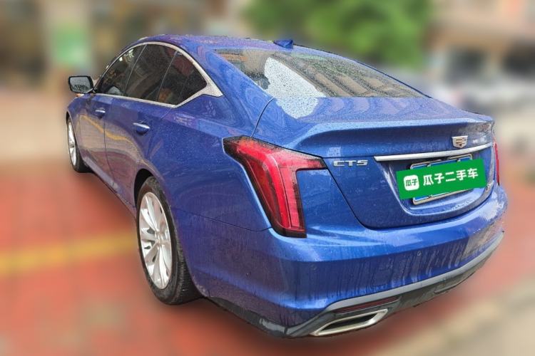 Used Cadillac CT5 2020 Revised Version 28T Luxury Edition Rear Left 45 Deg