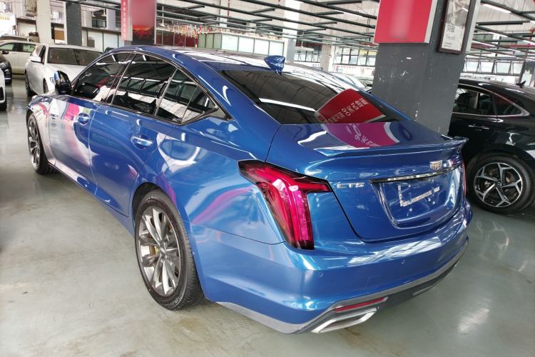 Used Cadillac CT5 2020 Revised Version 28T Luxury Edition Rear Left 45 Deg