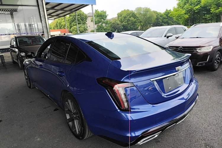 Used Cadillac CT5 2020 28T Platinum Sport Edition Rear Left 45 Deg