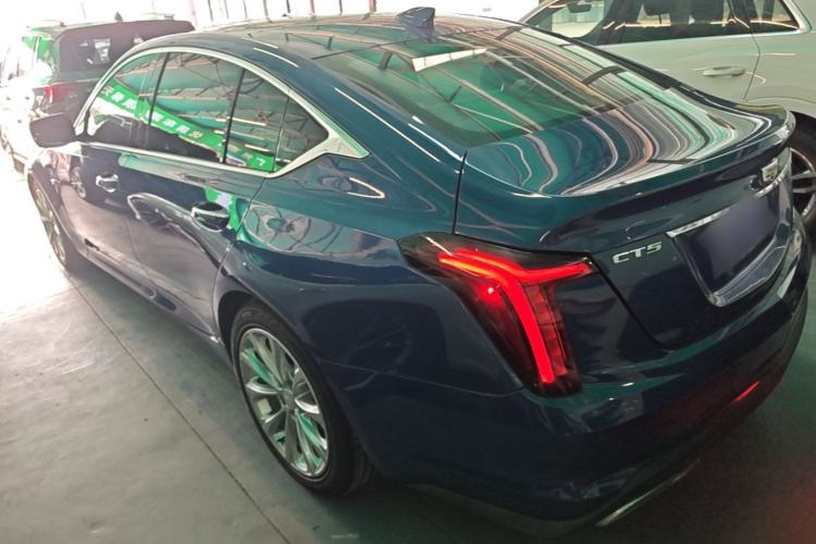 Used Cadillac CT5 2020 Revised Version 28T Luxury Edition Rear Left 45 Deg