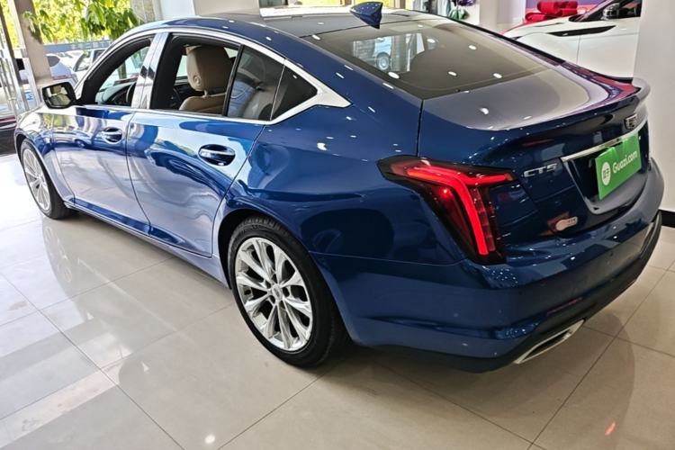 Used Cadillac CT5 2020 Revised Version 28T Luxury Edition Rear Left 45 Deg